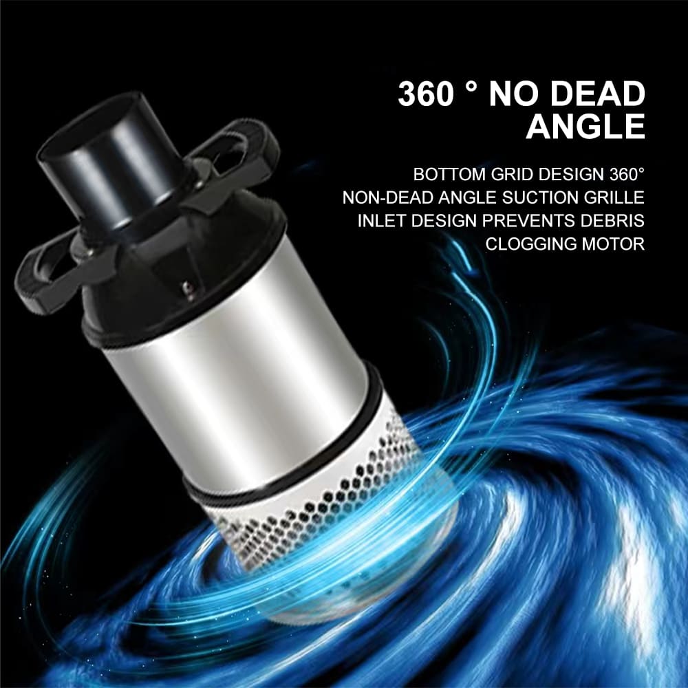 Aquarium fish pond stainless steel tube large flow water pump