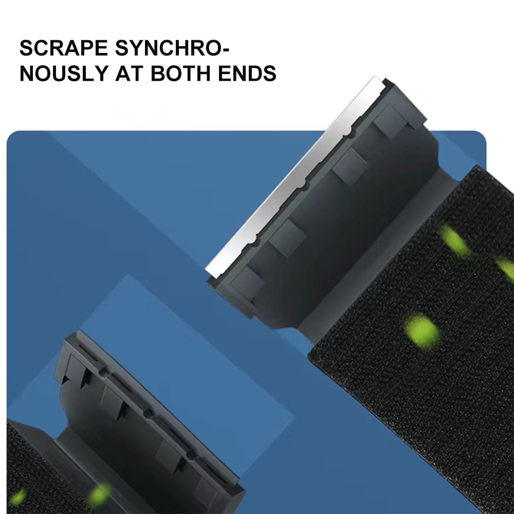 Aquarium magnetic algae scraper with blade