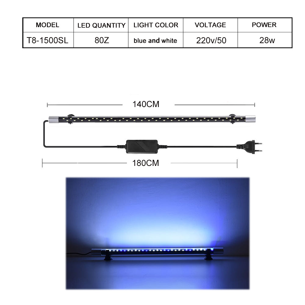 T8 Series single color aquarium light led
