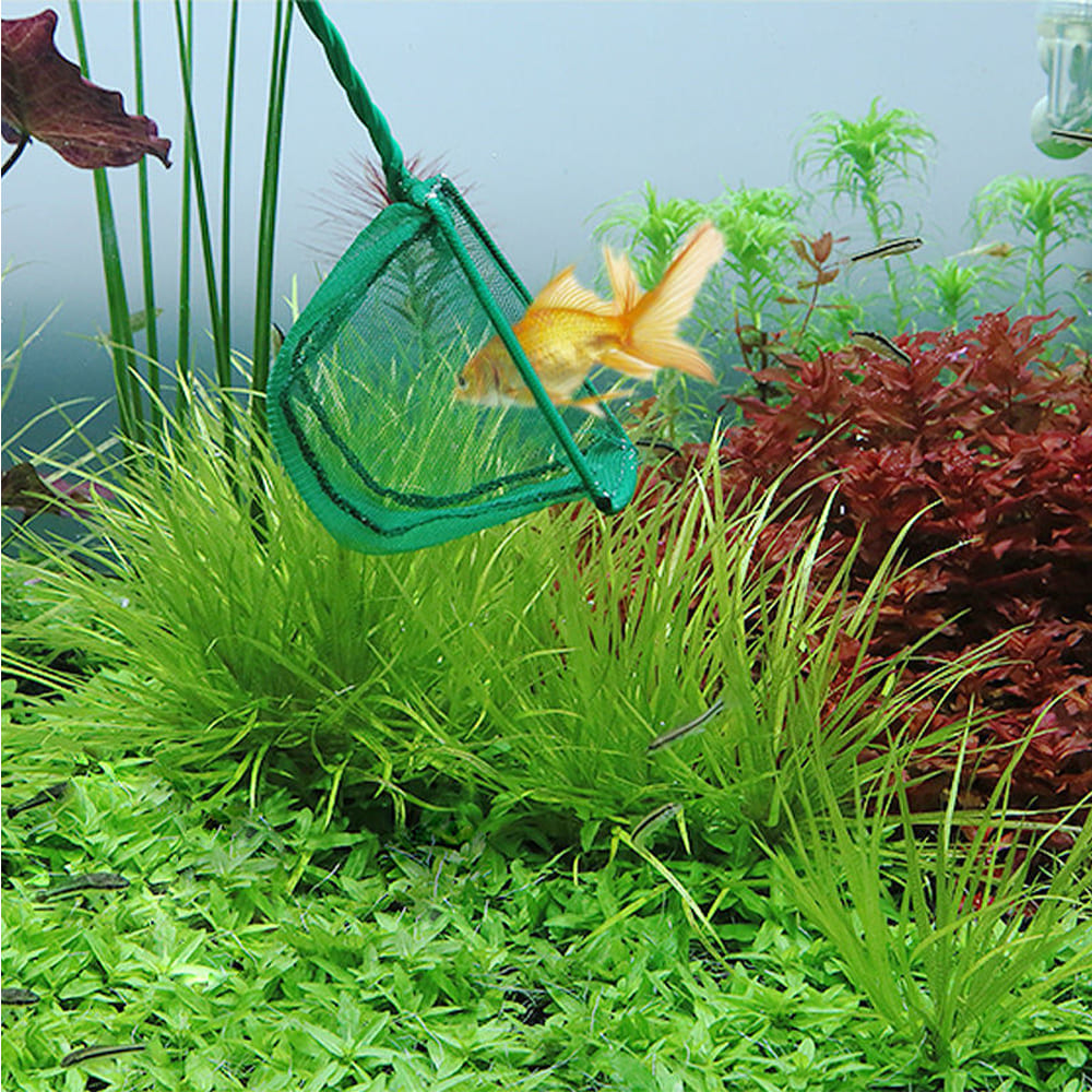 long handle aquarium fish tank small fishing net