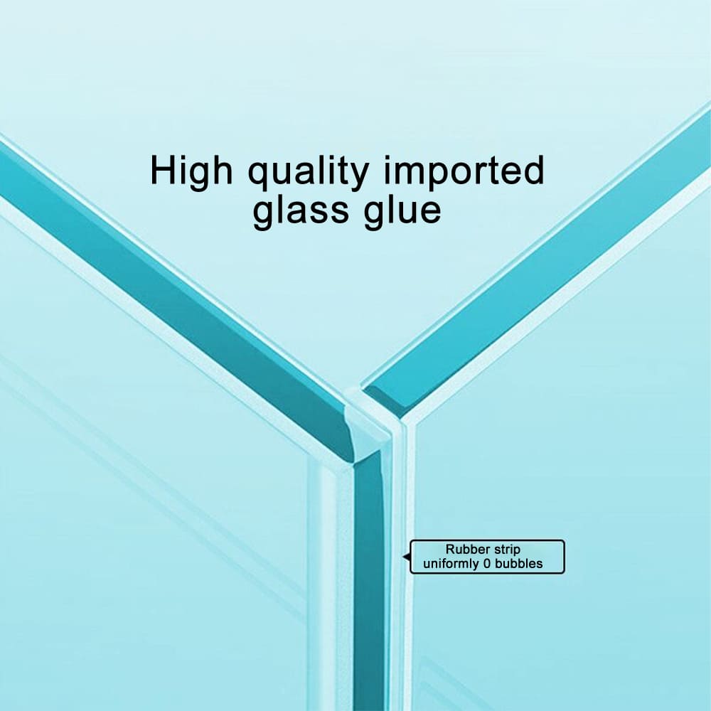 Aquarium ultra-white glass fish tank