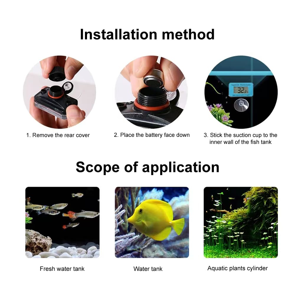 tropical fish tank thermometer