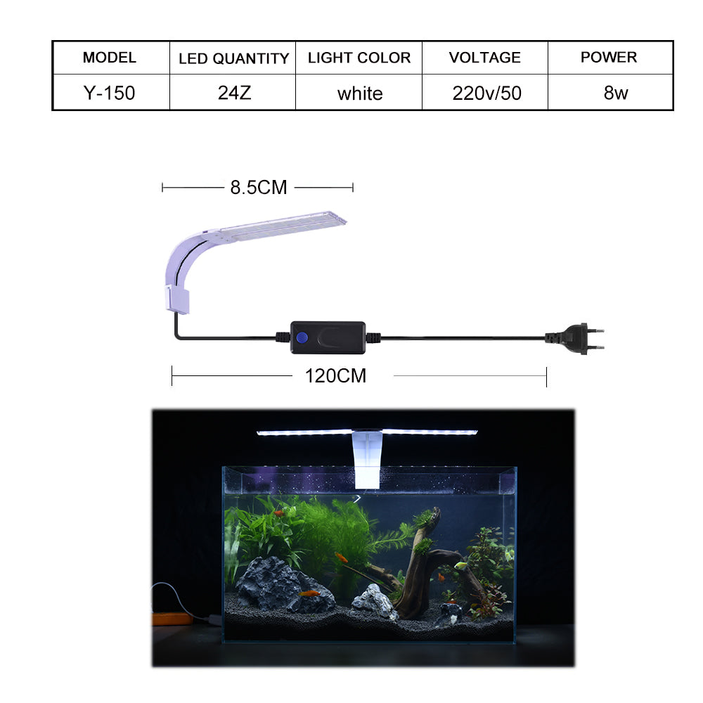 Y Series Double Leaf Split clip on ligh