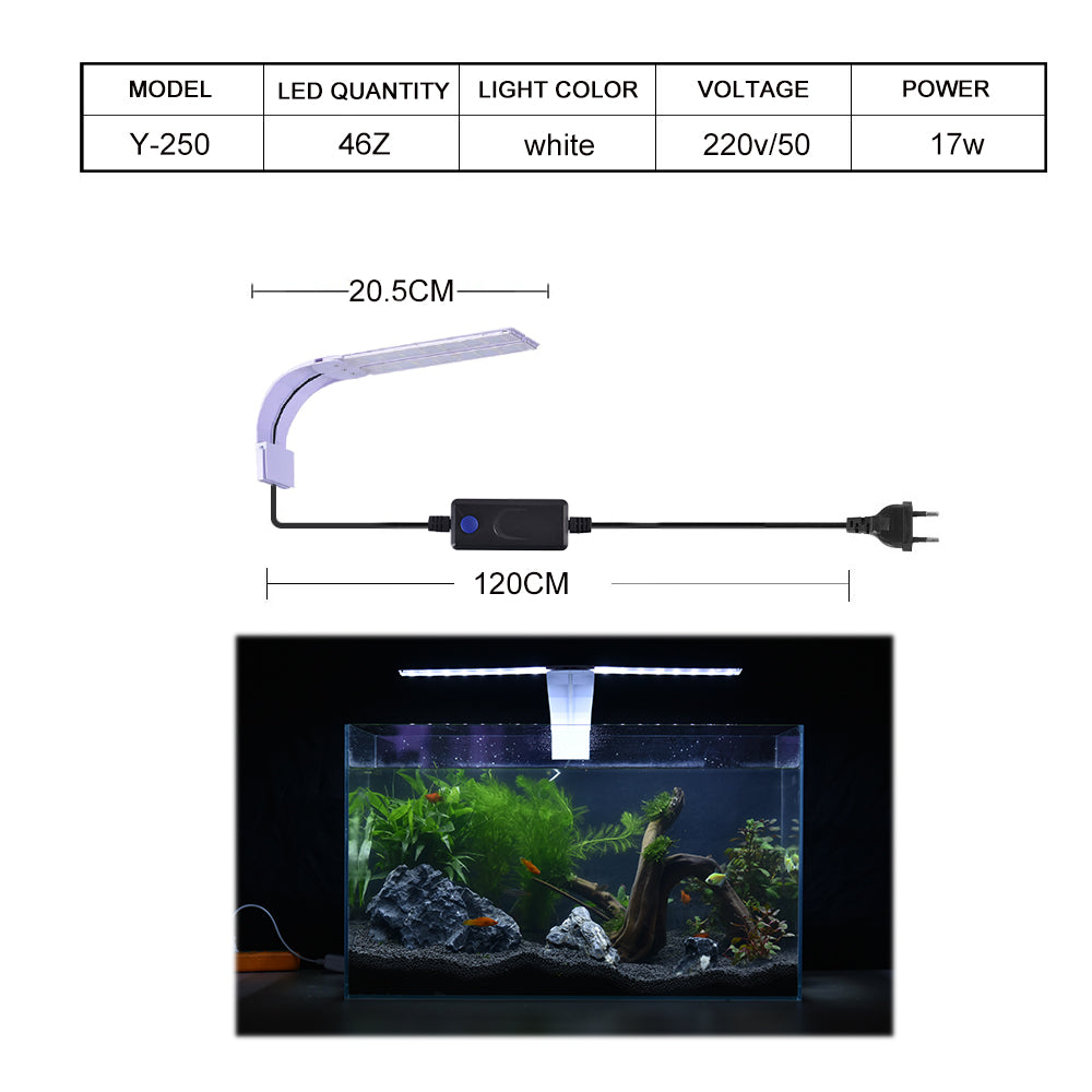 Y Series Double Leaf Split clip on ligh