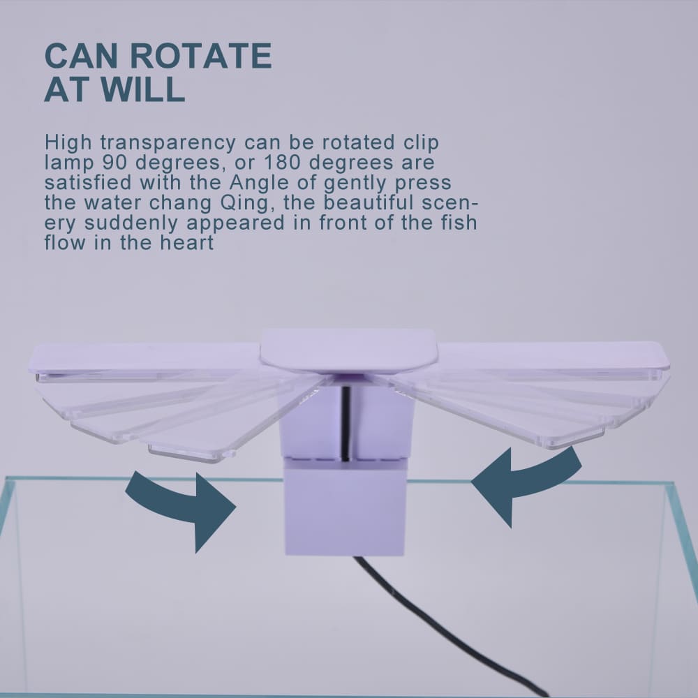 Y Series Double Leaf Split clip on ligh
