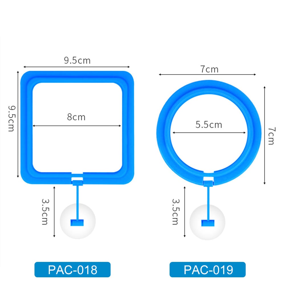 Aquarium feeding ring