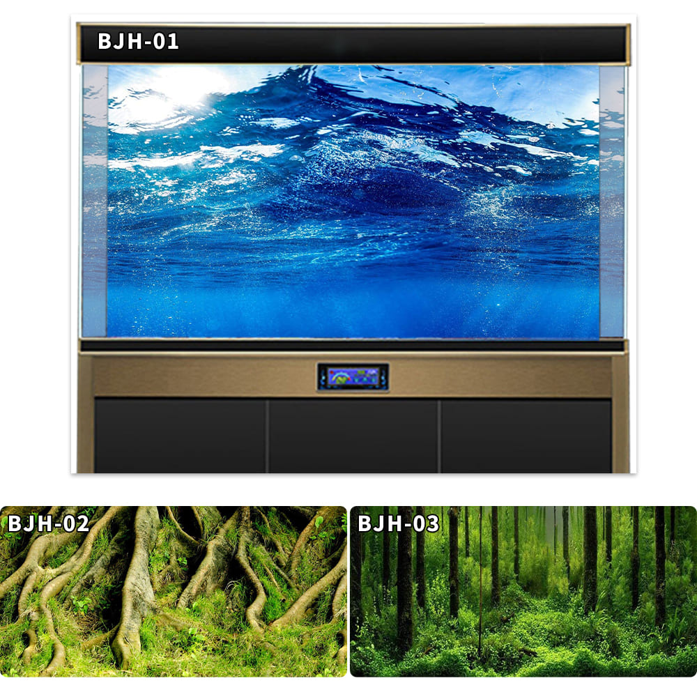 aquarium decorative fish tank background picture single side