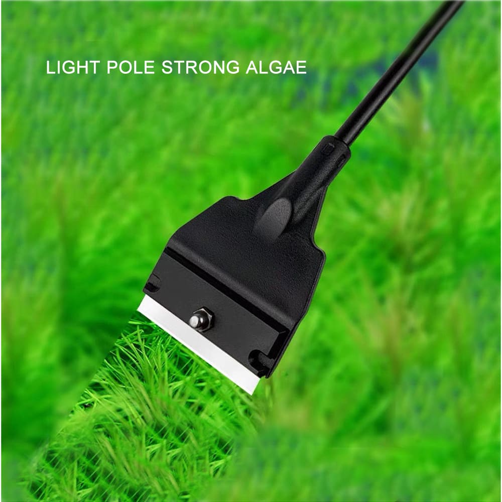 aquarium long handled algae scraper