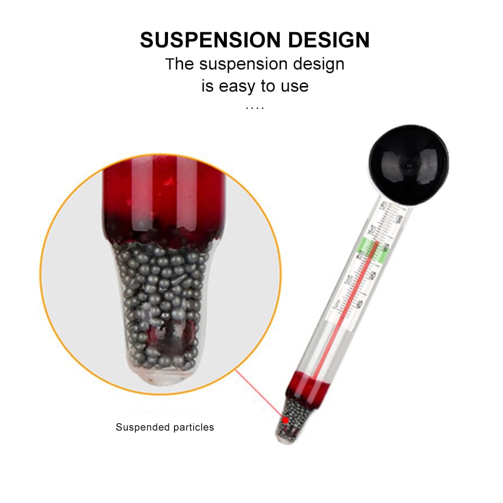 aquarium glass thermometer