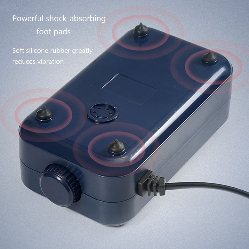 quieting aquarium air pump