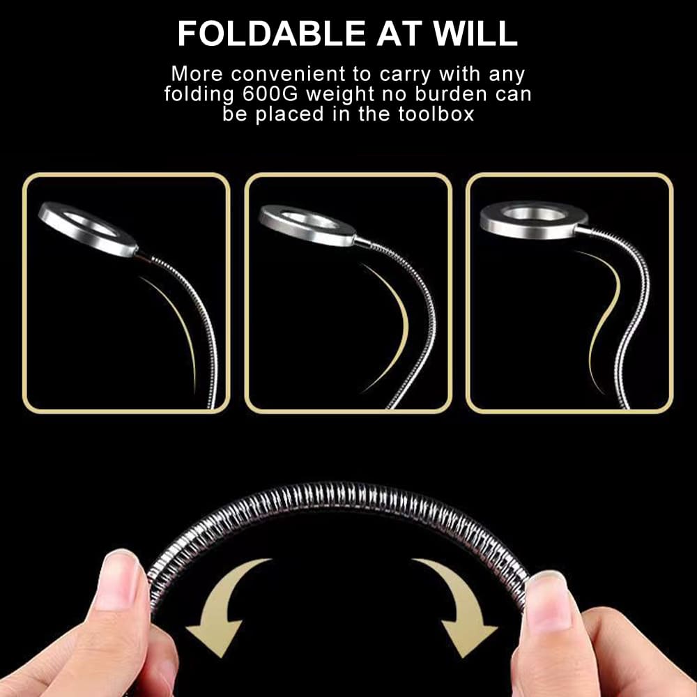 Round  aquarium tank clip light