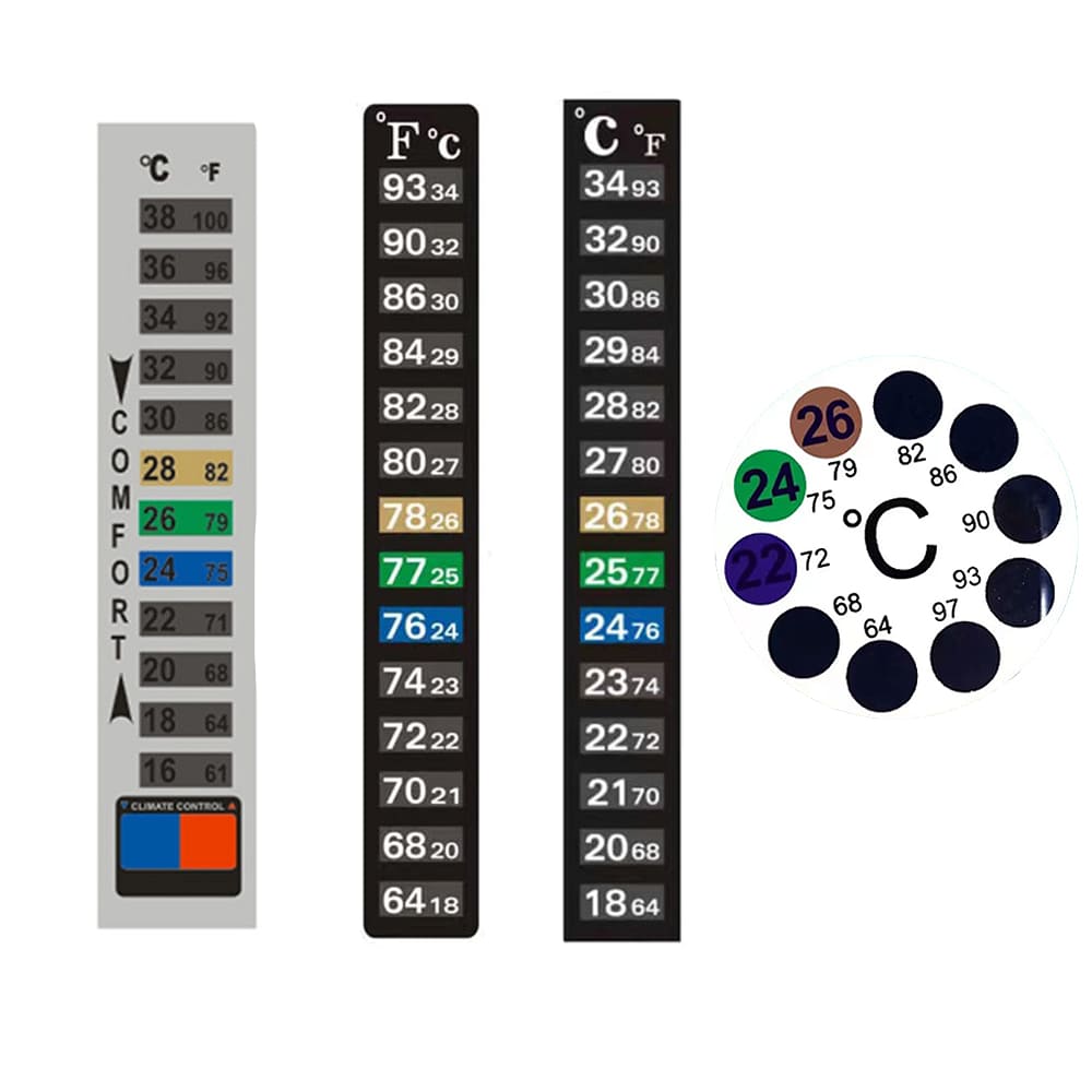 fish tank thermometer strip