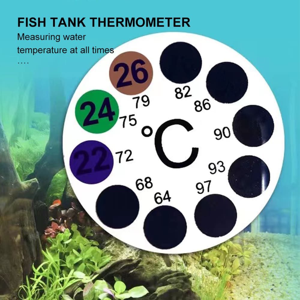 fish tank thermometer strip