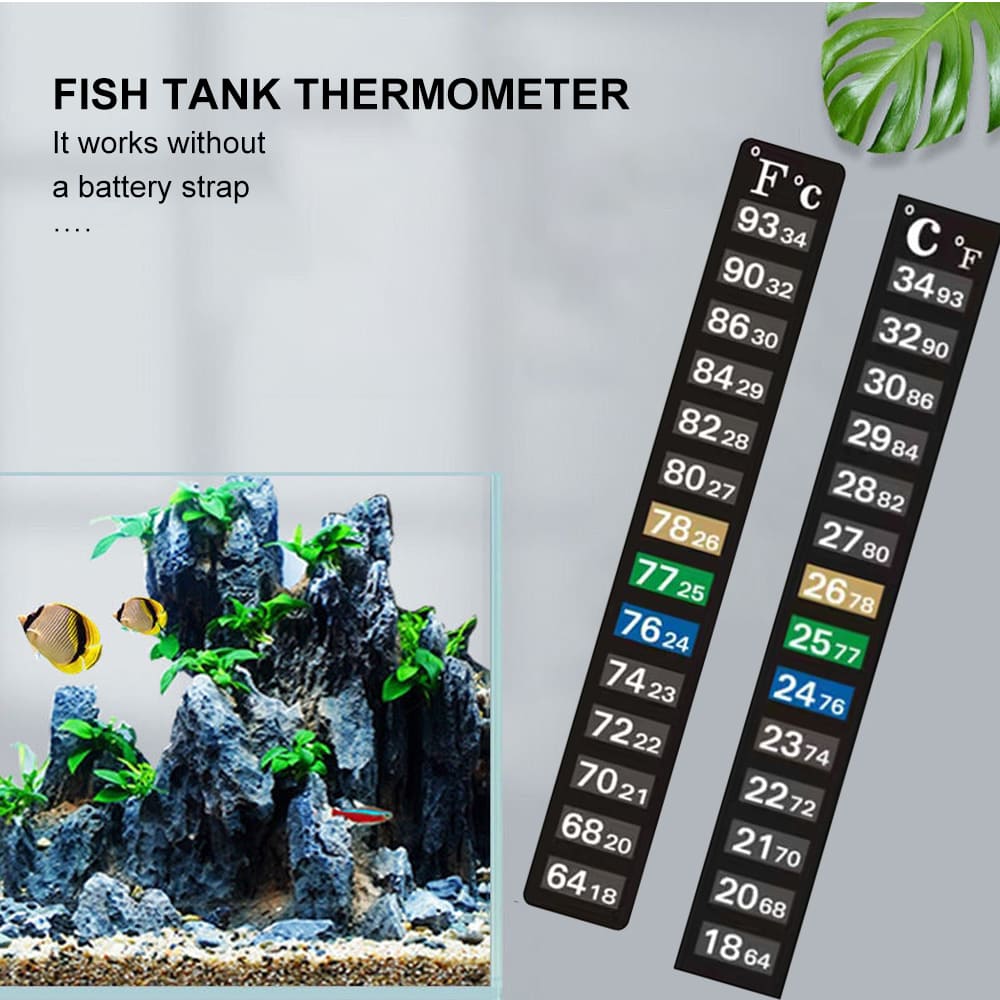 fish tank thermometer strip