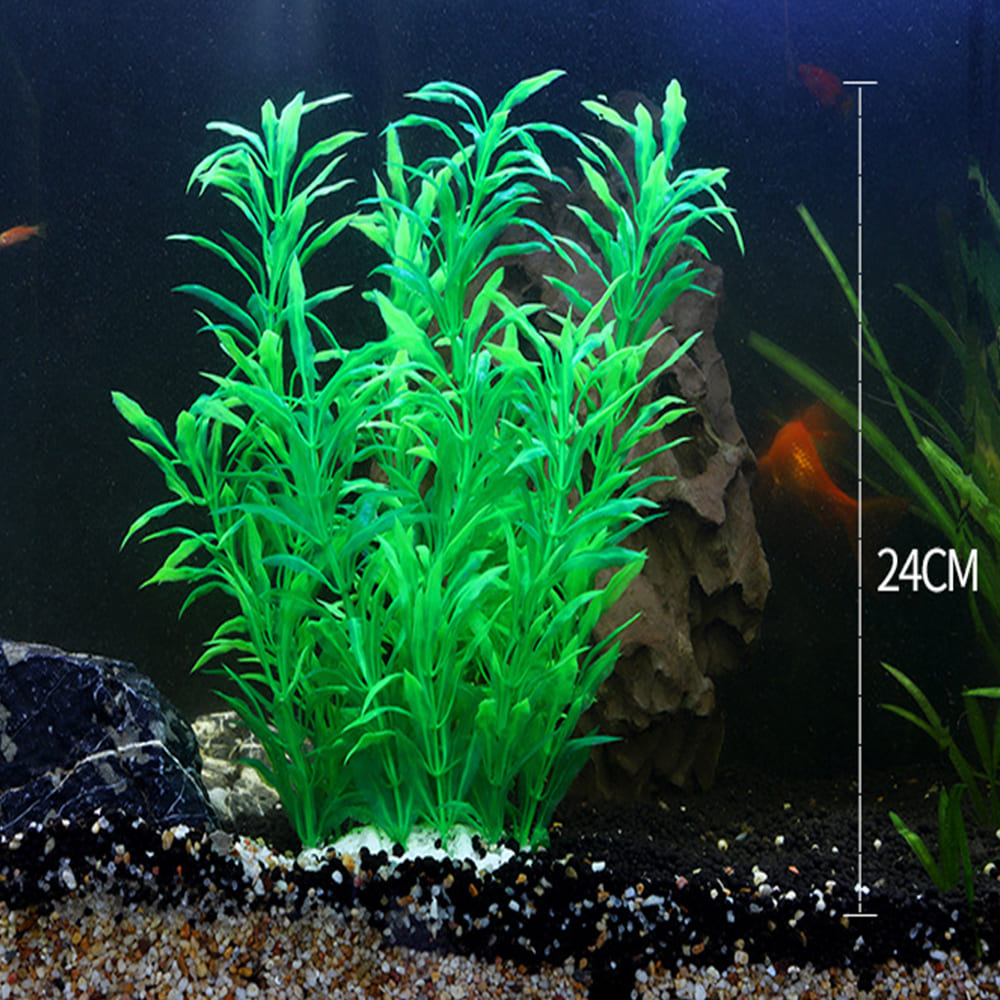 fish tank realistic aquarium plants