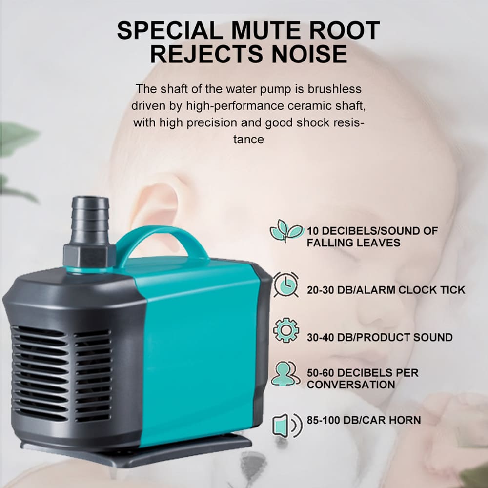 Aquarium Side Suction Submersible Pump