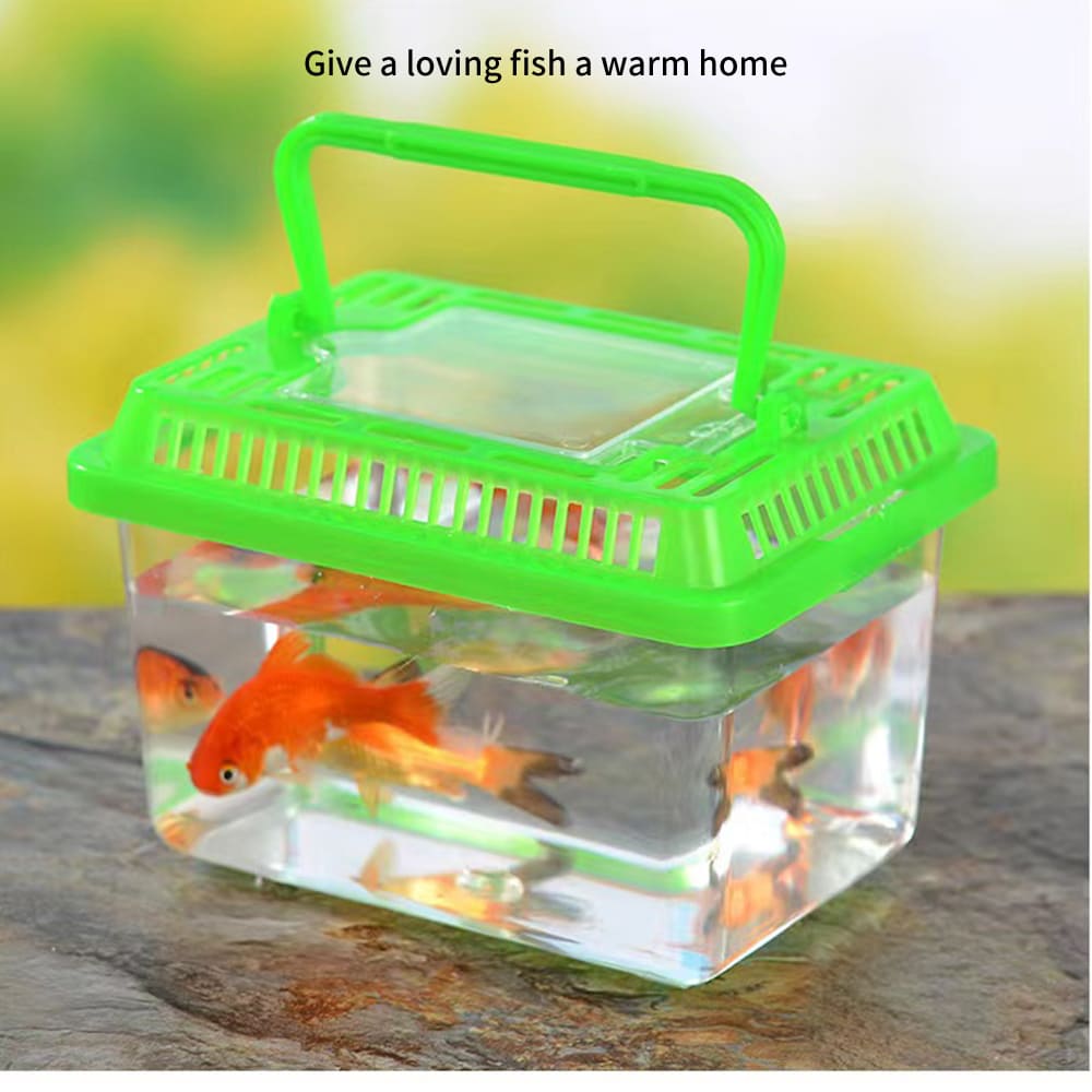 transparent turtle box feeding box
